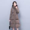 Plus Size Woman Winter Long Coat Hooded High Quality Thick Warm Padded Jackets for Women Korean Style Winter Parkas Big Pockets