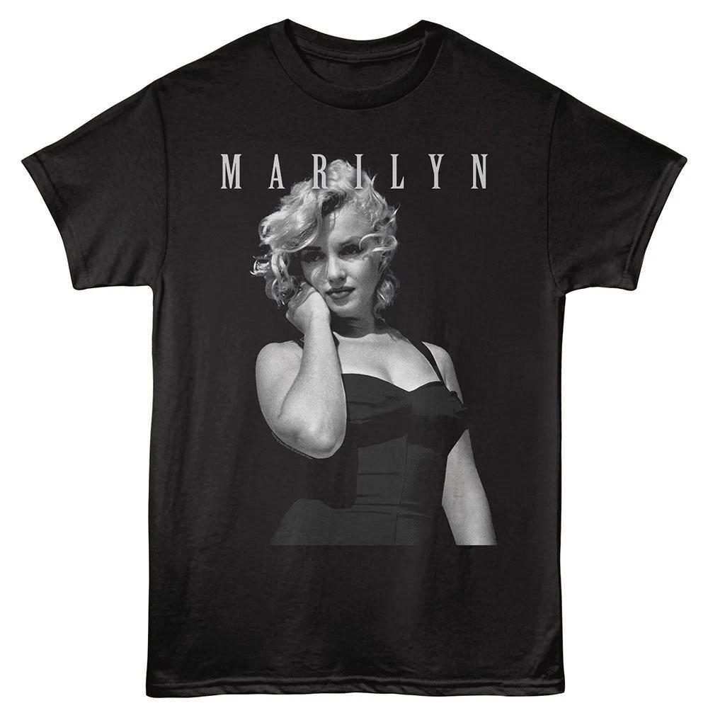 Marilyn Monroe Swim Suit Stare Black Icon Shirt 100
