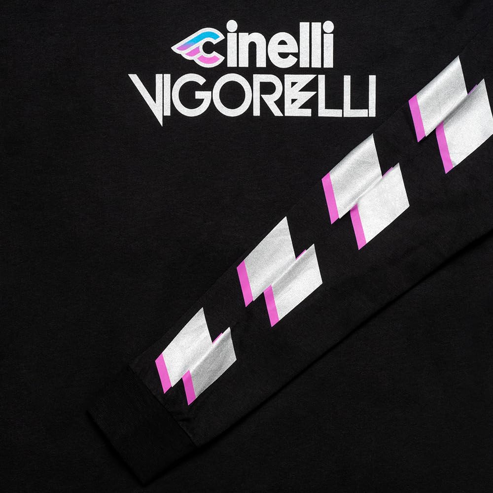 Gruppo VIGORELLI Long Sleeve Black T-Shirt,