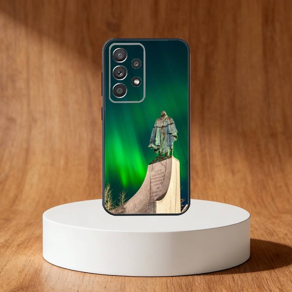 

I-Iceland Cool Design Phone Case For Samsung S25,S24,S21,S22,S23,S30,Ultra,S20,Plus,Fe,Note,10,9,5G Black Cover Samsung S22ULTRA5G