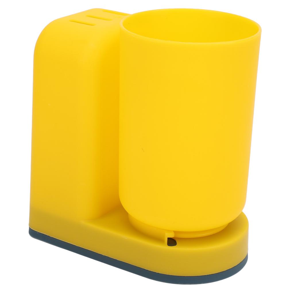 Toothbrush Cup Holder Multipurpose Modern Simple Design Space Saving Wall Mounted Toothbrush Holder