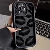 Custodia per Telefono in Morbido Silicone con Stampa Bacio Labbra Nere e Rosse per iPhone 16 Pro Max 15 14 Plus 11 12 13 7 8 Plus X XS XR 16E Cover