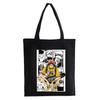 One Piece Shopping Bag Anime ZORO Graphic Print Canvas Bag Teenage Students Reusable Shopper Handbag Bag Women's Bag Bolsas