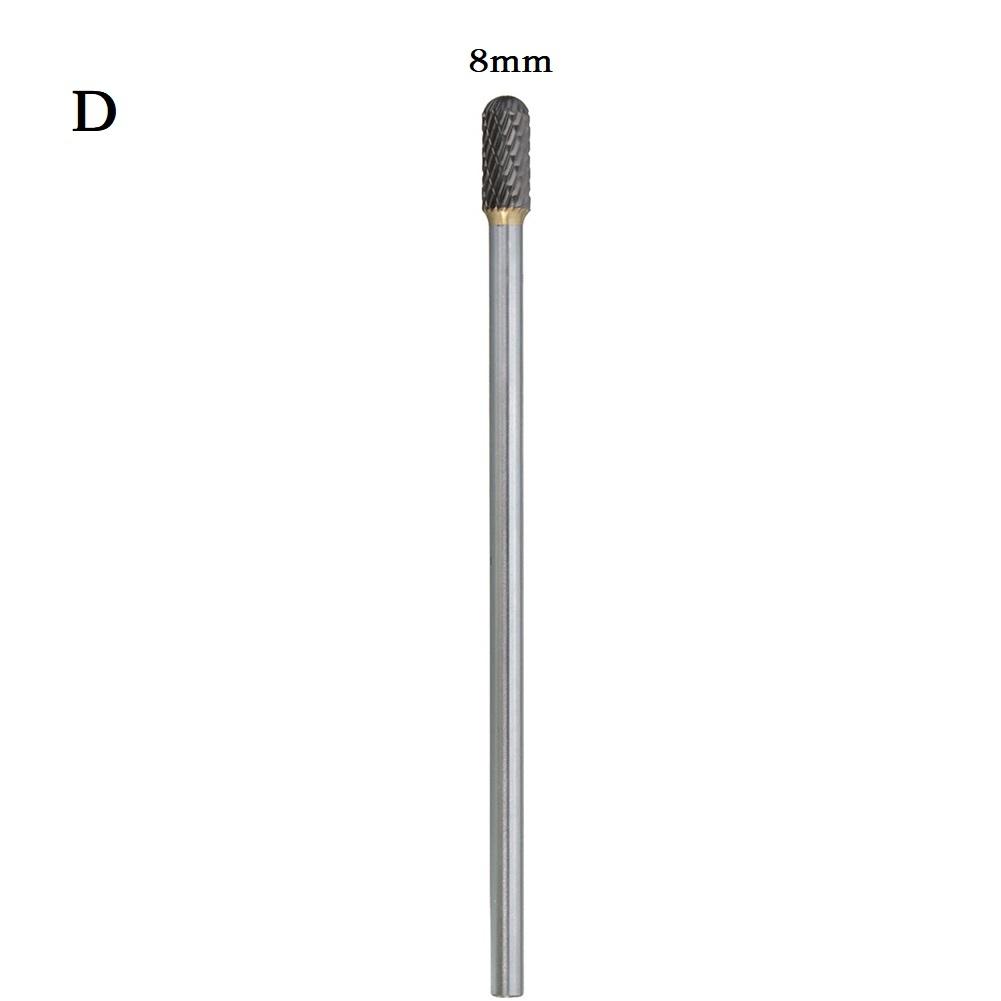 Double Cut Rotary Burr Tungsten Carbide High Carbon Steel