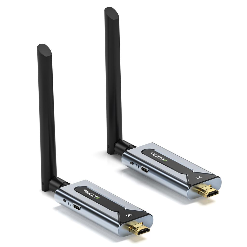 EDUP EP-WD9910 150 Meters Wireless 1080P HD Transmitter and Receiver Audio Extender for Screen Mirroring and Extension
