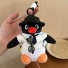 Genuine Penguin Family Bag Charm - Autumn/Winter Series Plush Toy Keychain