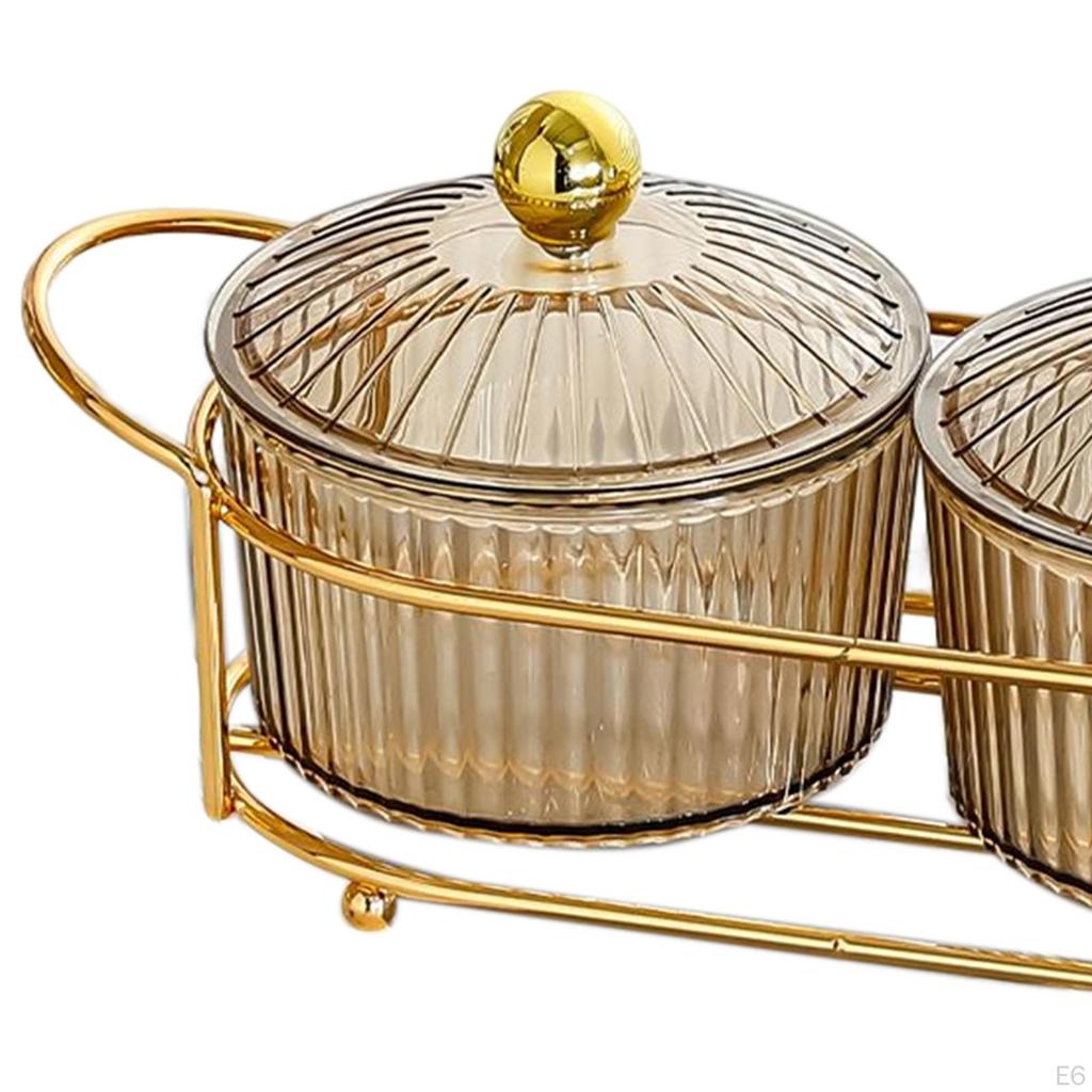 Tray Decoration Serving Container Condiment Food Storage for Picnic