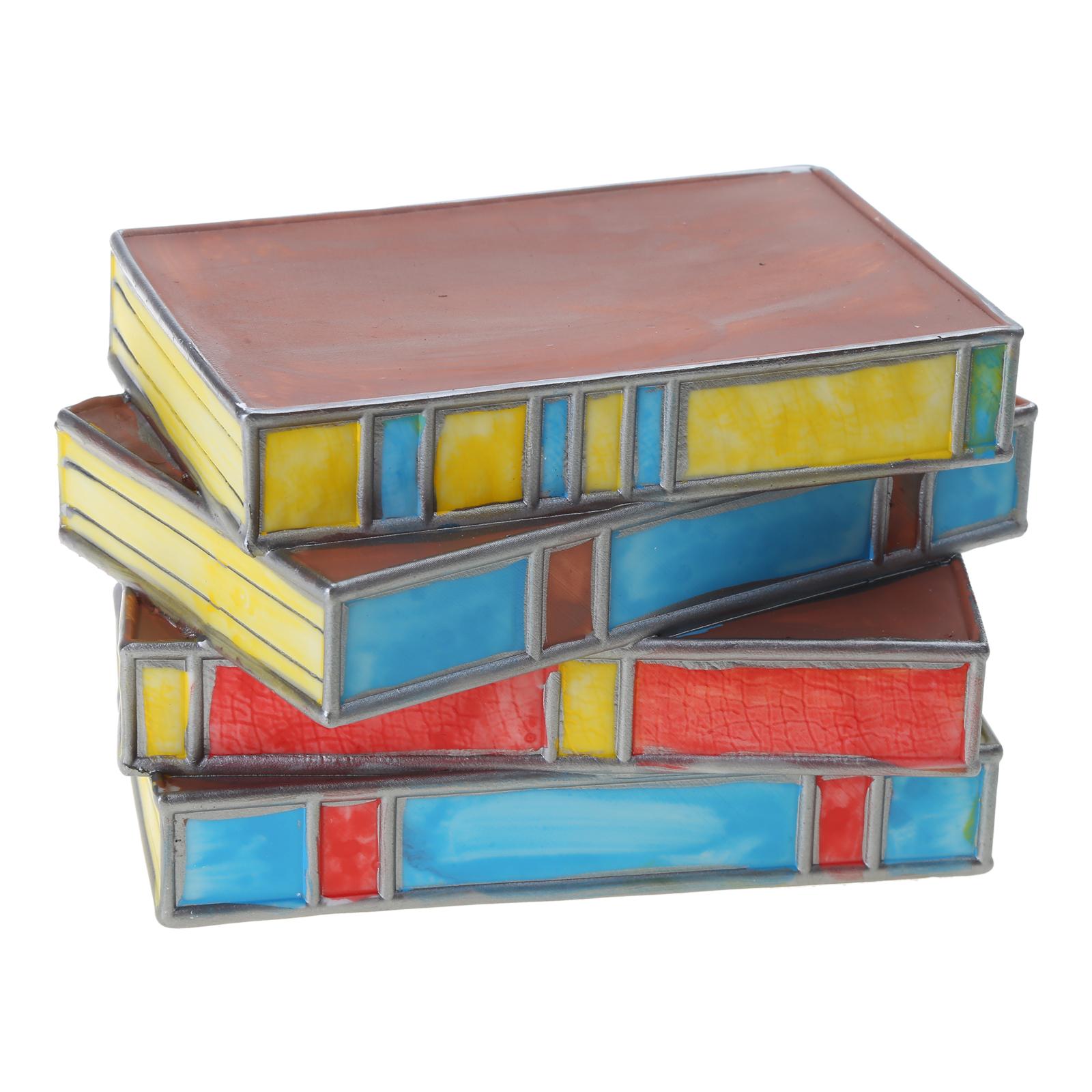 

Светодиодная лампа для чтения, витражное стекло, настольные лампы для чтения, стильная настольная лампа для чтения, художественная смоляная лампа для чтения