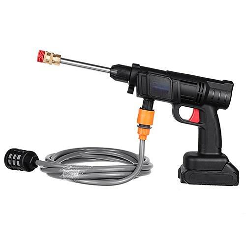 2000W 90Bar Portatile Cordless Pressione di Lavaggio Auto Macchina di Lavaggio Auto Ad Alta Pressione Pistole Ad Acqua Pulitore Ugello Regolabile