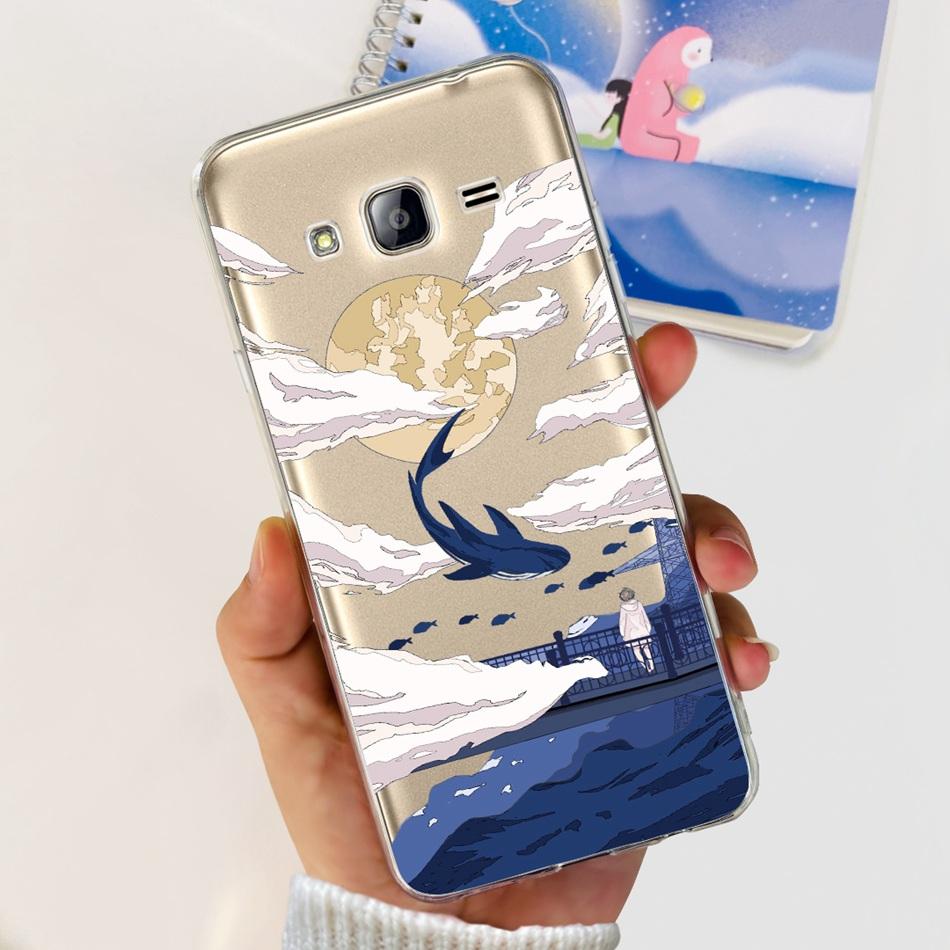 For Samsung Galaxy J5 SM-J500F J500G J500FN Cute Cartoon Phone Case For Samsung J5 2015 Soft Silicone TPU Cases
