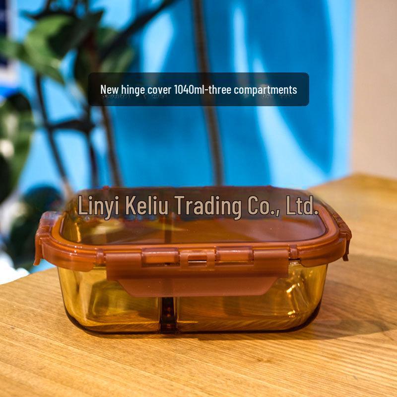 Mikrowellengeeignete Lunchschüssel aus Borosilikatglas mit Deckel