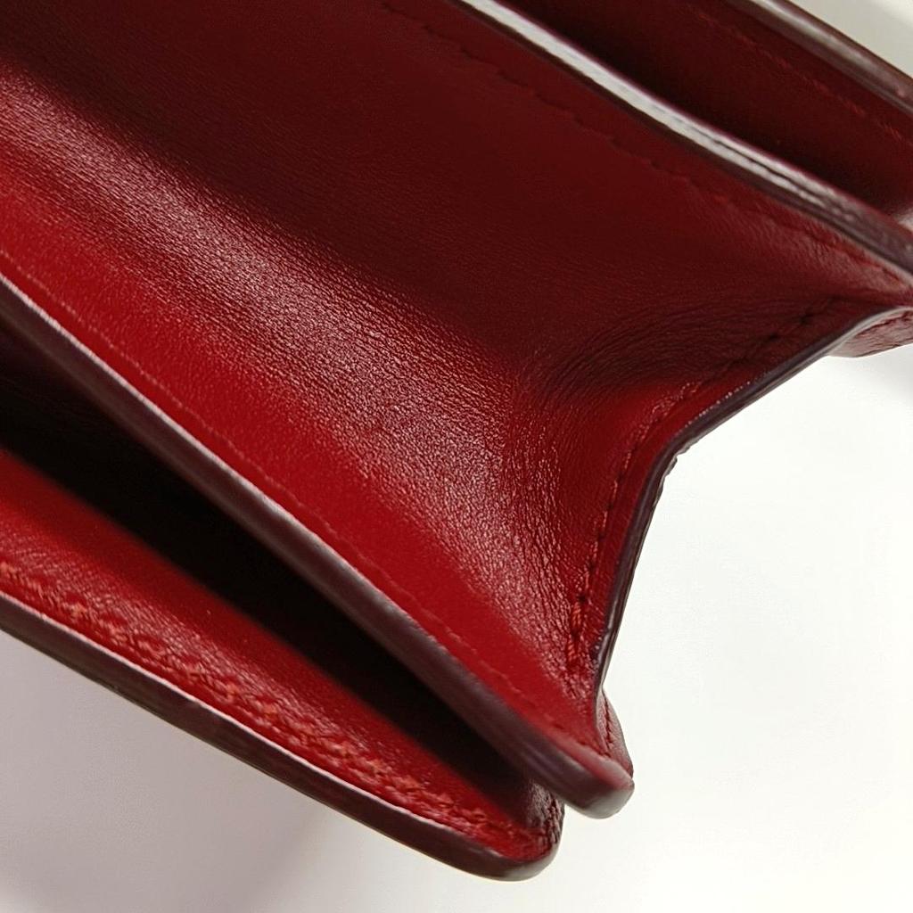 [Pre-Owned] Classic Box Series Gold Buckle Flap Polished Calfskin Tofu Bag - Very Good #4WWJ0W
