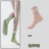 Women's Non-Slip Mid-Calf Yoga Socks for Dance, Pilates & Fitness