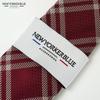 [New Yorker Blue] Kariertes Krawatte NB898936 Rot