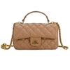 Borsa da donna portatile nuova con texture, colore solido, borsa a tracolla a diamante, borsa a tracolla
