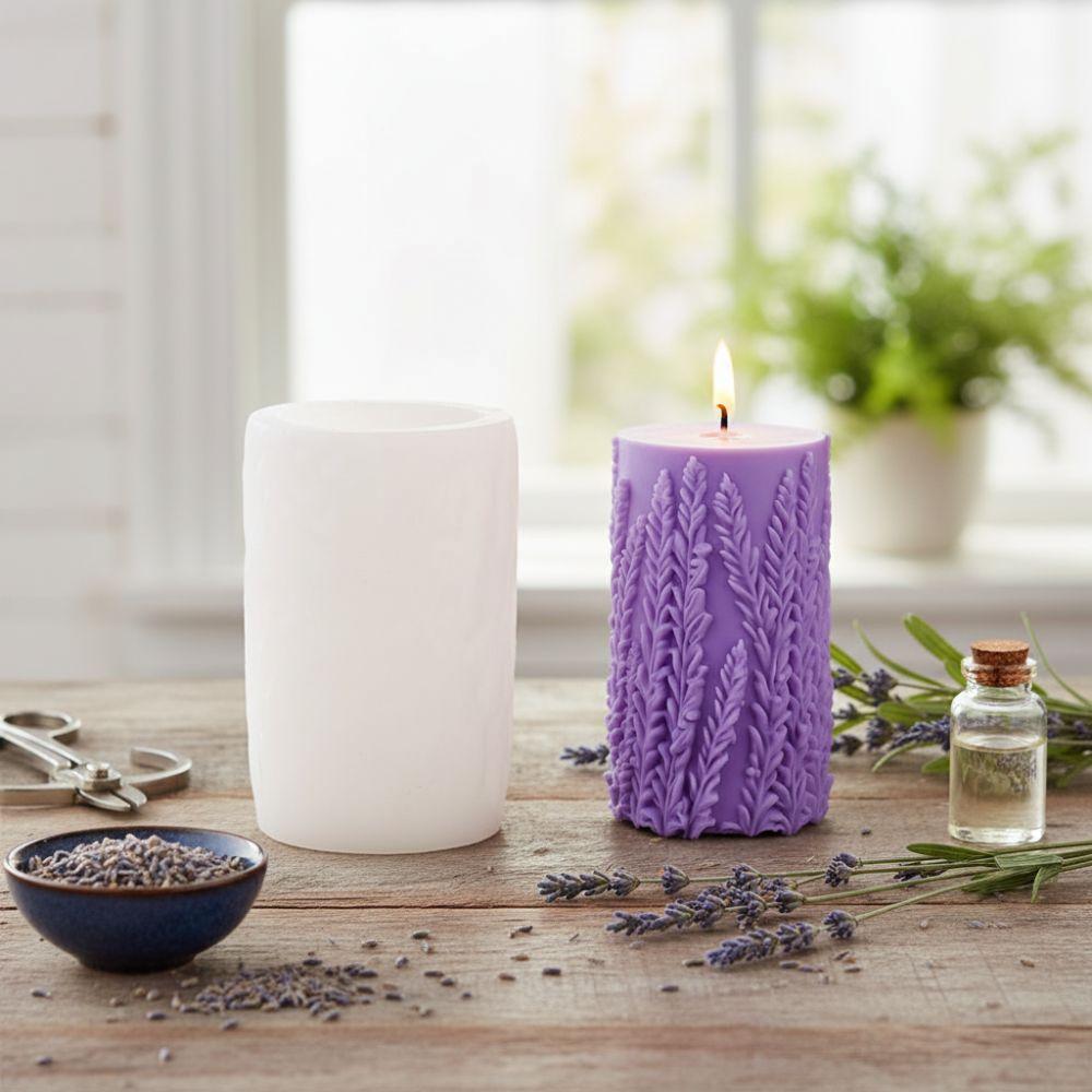 3D Carved Pattern Aromatherapy Mold Flexible Epoxy Resin Mold Candle Making Tools Soap Making