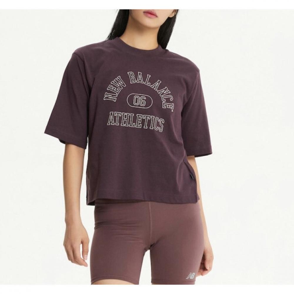 NeW Balance Arched Graphic Short Sleeve Tee Semi Over W B1 Nbnee4s092