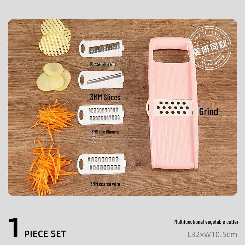 Jiang Yan's 304 Stainless Steel Kitchen Grater & Potato Slicer Artifact