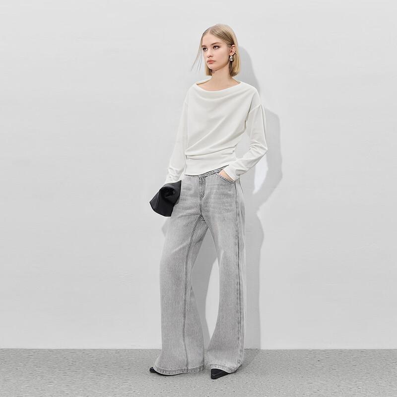 Her Figure Off-Shoulder Knit Sweater