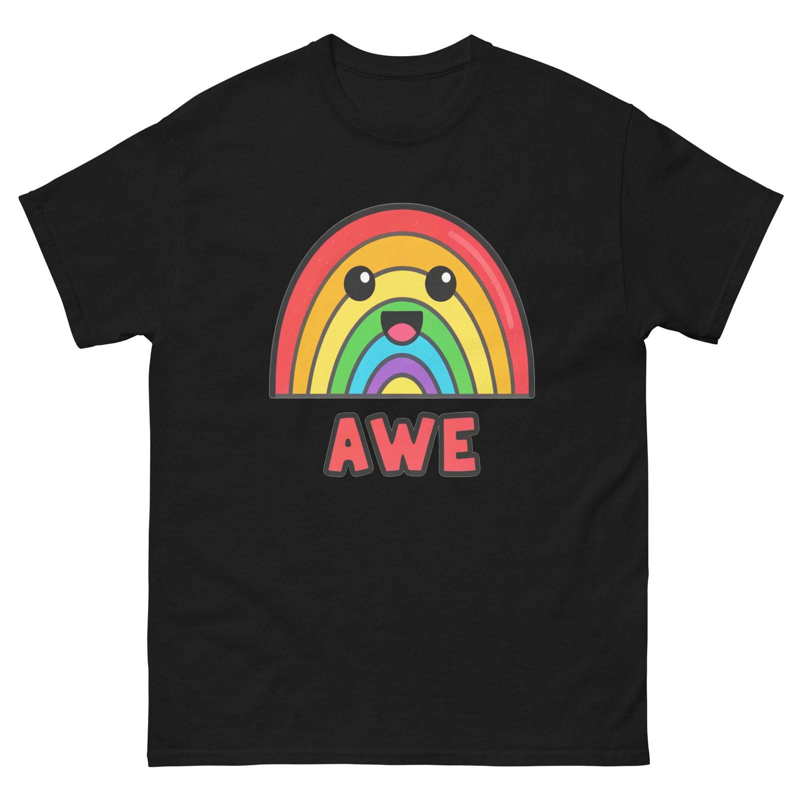 Awe Emotion Illustration Bright Vibe T-Shirt 4XL