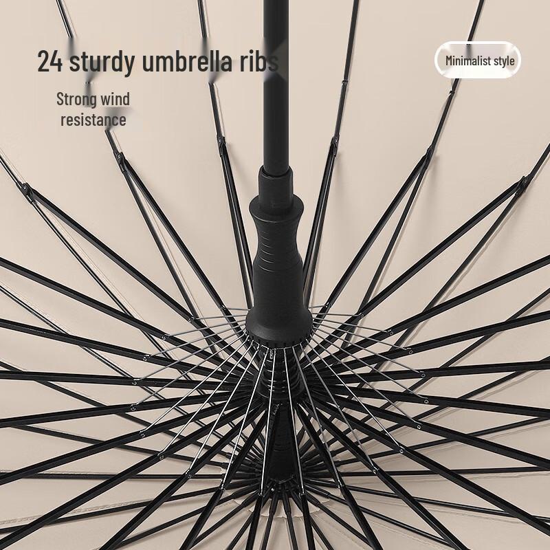 MAYDU Oversized 24-Rib Automatic Windproof Umbrella