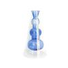 European Glass Rattan Aroma Vase - Double Layer, Colored Glass, Flameless Hydroponic for Living Room