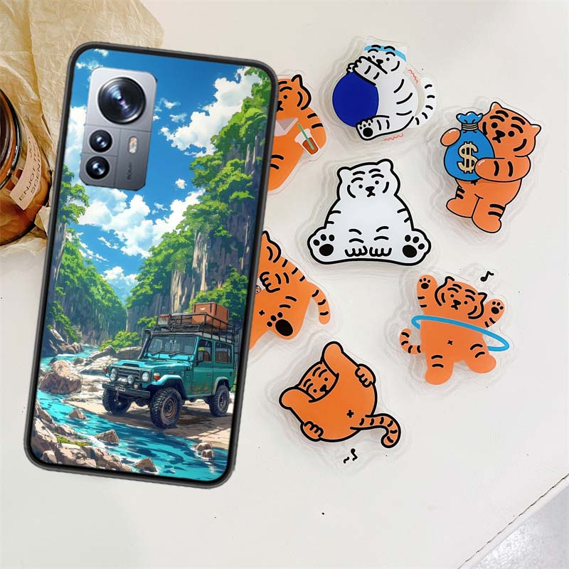 Offroad-Fahrzeug Tourismus Landschaft Handyhülle Für Xiaomi Poco X7 X6 M8 M7 M6 M4 M3 X4 Pro F7 Ultra M5S Mi 14 14T 15 15T 12T 10T Pr