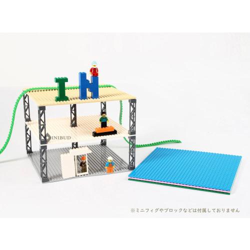 INIBUD Foundation Board Block Plate Classic Double Sided Compatible 32 X 32 Potch (White)