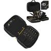 Portable Jewelry Storage Bag with Built-In Carry Handle, Zippered Closure, and Dedicated Holders for Different Pieces
