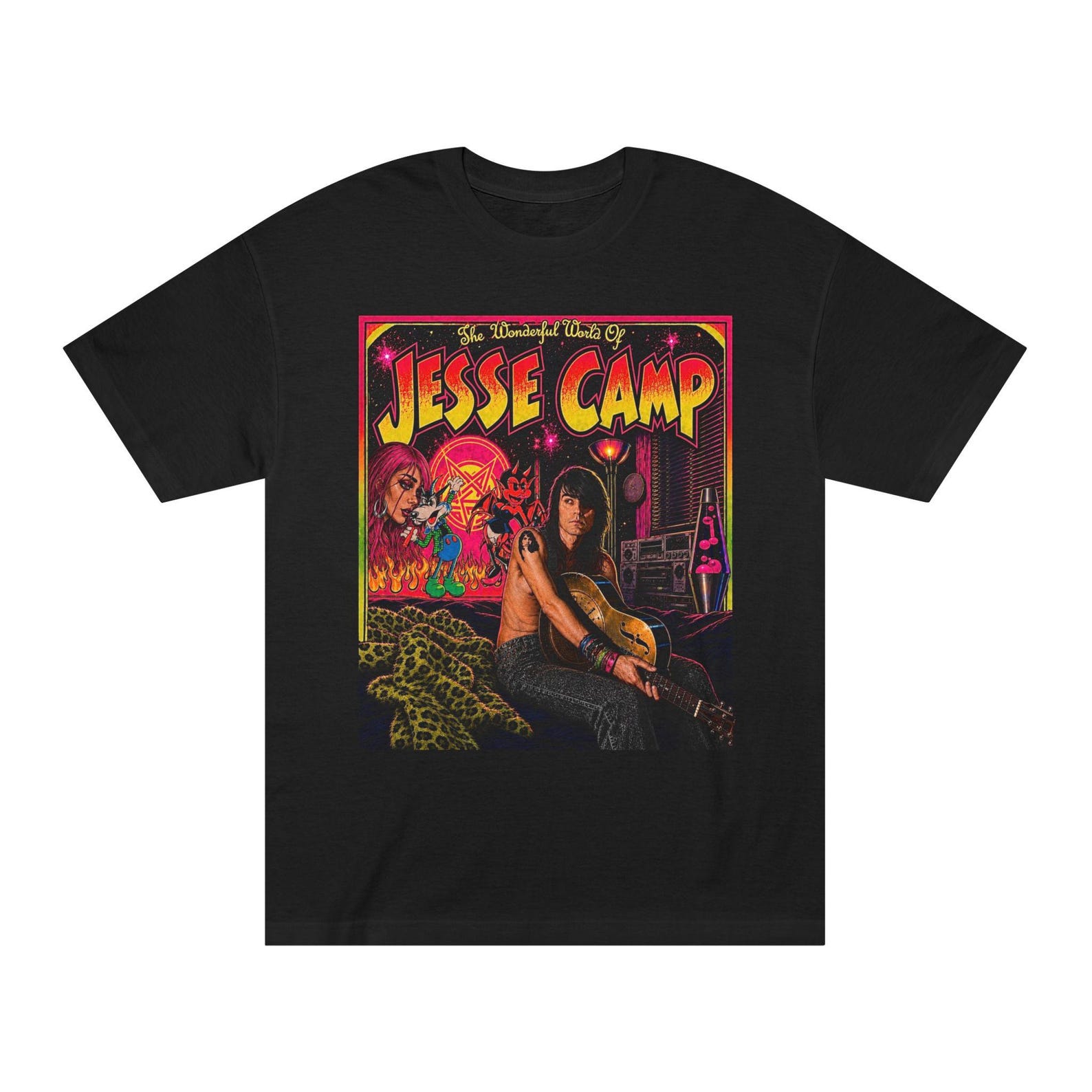 Jesse Camp Rock Poster T-Shirt | Vintage 90s Retro Graphic Tee 3XL