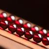 Natural Red Pomegranate Stone Bead Bracelet Women Man Dark Garnet Charm Bangles Yoga Meditation Friendship Gift Pulseras Mujer