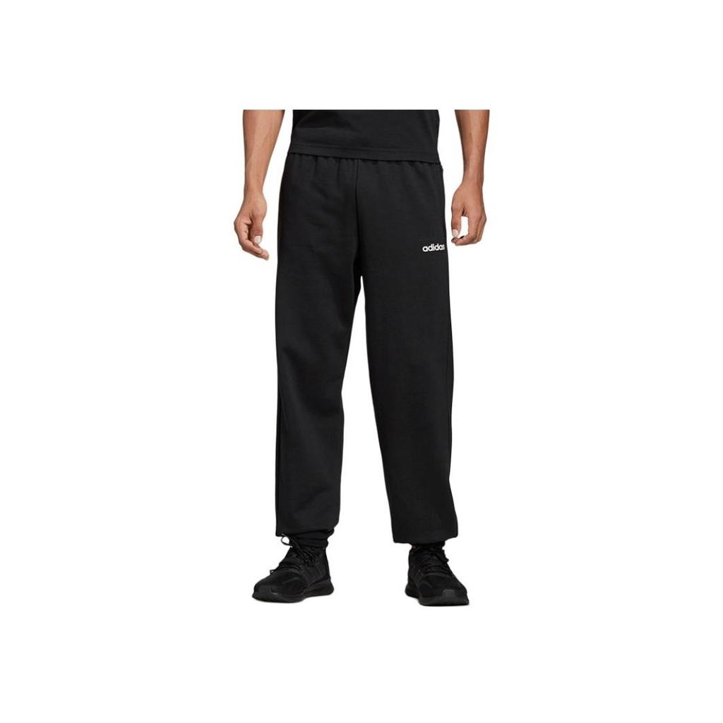adidas Essential Plain Sweatpants Men Bottoms Black DU0371