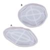 Epoxy Resin Casting Tea Cup Mat Mold Irregular Cloud Shape Tray Silicone Mold