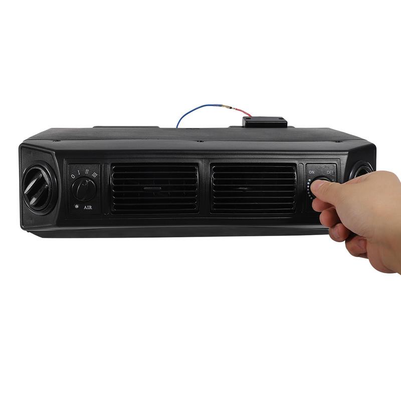 A/C Air Conditioning Evaporator Kit 12V 15A Universal under Dash Ac Evaporator Underdash Heating Cooling Unit for Car Truck