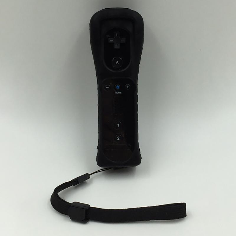 Wii/Wii U Joystick 2'si 1 Arada Kablosuz Uzaktan Kumanda Gamepad Kontrol Seti İsteğe Bağlı Motion Plus Silikon Kılıflı Video Oyunu