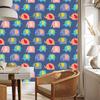 Colorful Elephants and Animals Wallpaper for Living Room and Bedroom 50x1000