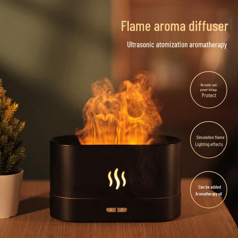 Flame Effect Aromatherapy Diffuser
