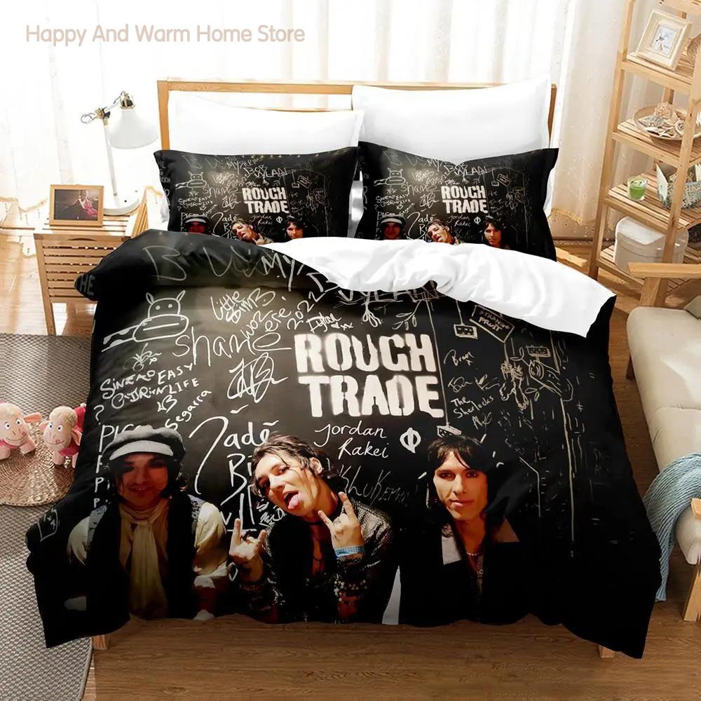 

Comforter Palaye Royale Bedding Set Single Twin Full Queen King Size Bed Set Aldult Bedroom s 3D Print Bed Comforter (quilt)-EU Single(135*200cm)3pcs