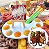 Charcuterie Platter, Nautical Serving Tray For Cheese, Meats & Fruit – Ocean Theme Party Board – Unique Gift For Seafood Lovers & Entertainers