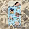 Cartoon Crayon Shinchan Beach Towel, Quick Drying Soft Skin Friendly for Swim Yoga Gym All Season Travel Gift
