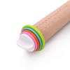 Adjustable Beechwood Rolling Pin with Measurement Scale