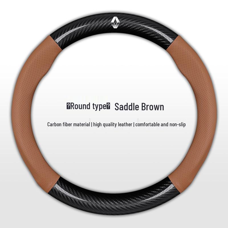 Renault Steering Wheel Cover for Koleos, Kadjar, Kaptur, Wind, and others - Four Seasons Universal Fit