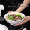 Jingyu 5-Zoll Weiße Melamin Runde Servierschüssel