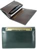 This green bridle leather card holder from the UK is a stylish and cute item for men and women. It's made of genuine, tanned leather, and features