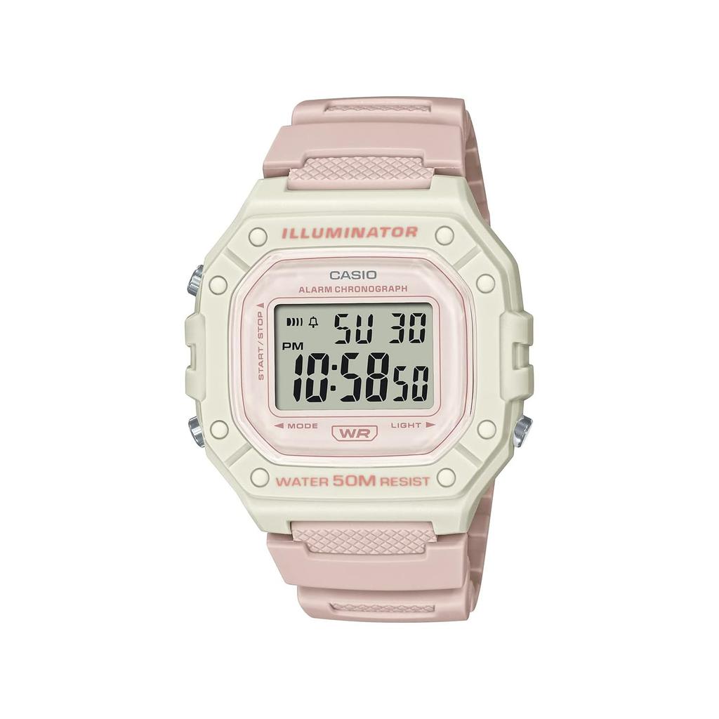 CASIO Standard Digital Watch W-218 Series Men's and Women's Cheap Casio Chippcasi Overseas Model, Standard