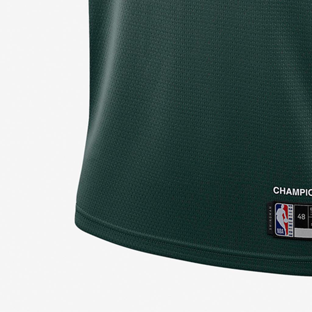 Nike NBA Dri-Fit City Edition Jersey 2022-23, Boston Celtics #7 Jaylen Brown Unisex Tops Dark-Green DO9586-331