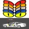 Car Reflector Sticker Night Driving Safety Decal Motorcycle Trailer Cat Eye Reflective Safety Warning Tape Decoration
