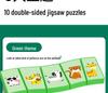 Children's Educational Wooden Puzzle Cards: Develop Cognitive and Logical Thinking with Building Blocks