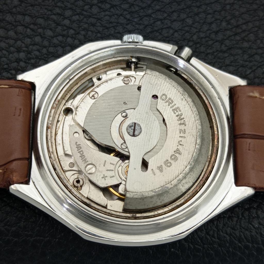 JAPAN VINTAGE ORIENT AUTOMATIC 46941 MENS ORIGINAL DIAL WATCH A705001-1