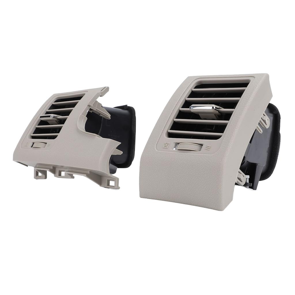 2Pcs Dashboard Air Conditioning Vent Outlet Left Hand Drive Driver Passenger Side Enhanced Airflow
